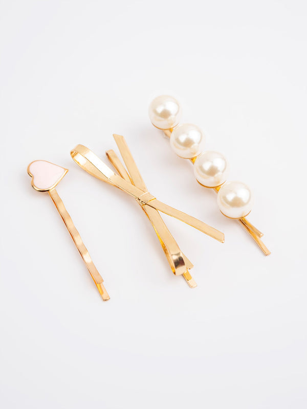 Bow Hair Pin Set