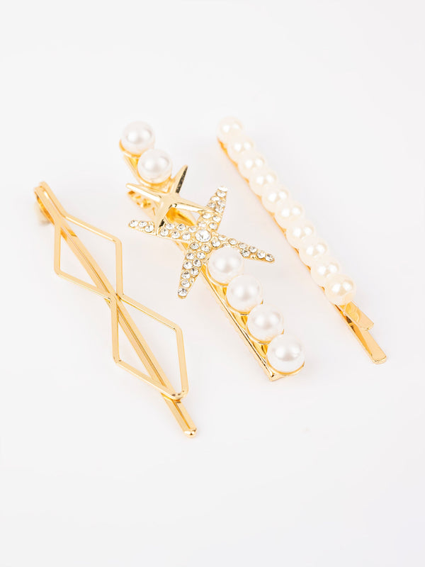 Embellished Hair Clips
