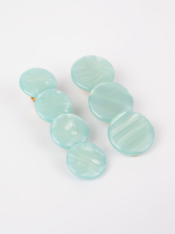 Geometric Hair Clips