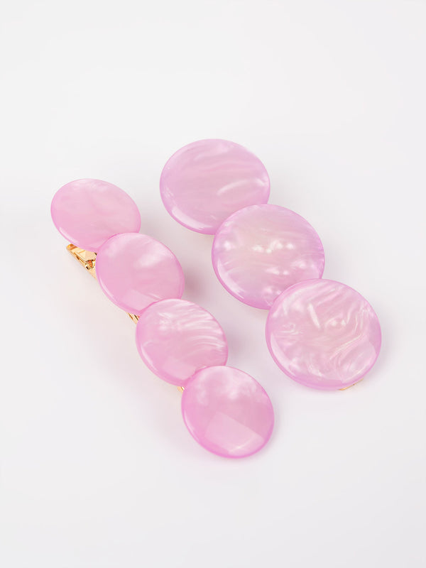 Geometric Hair Clips