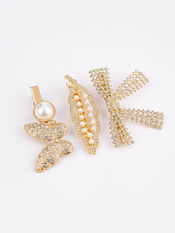 Embellished Hair Clip Set