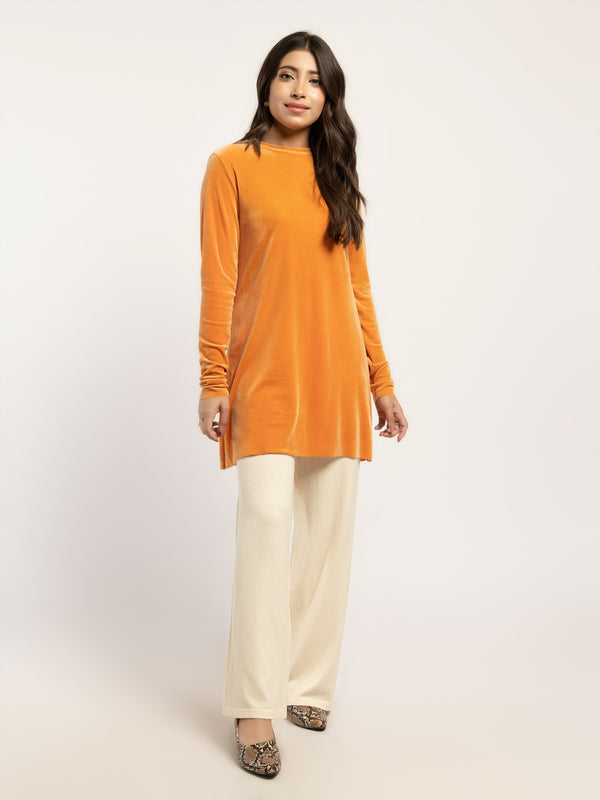 Basic Velvet Top