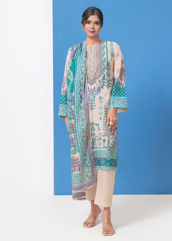 L-Peach-Lawn-3 Piece (WPS25P3057)