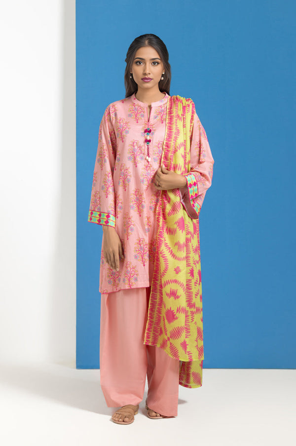 S-Pink-Lawn-3 Piece (WPS25P3075)