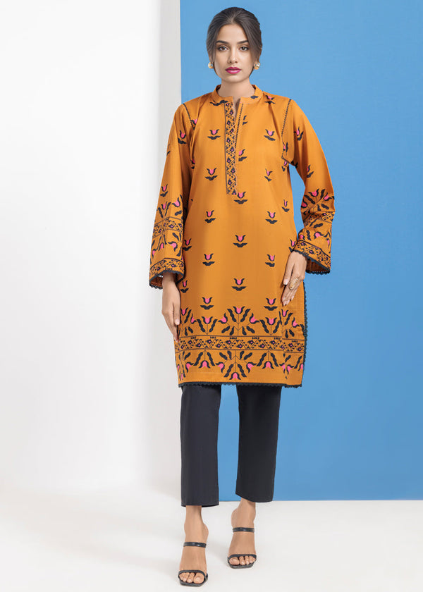 Mustard-Cambric-1 Piece (WPS251P1020)