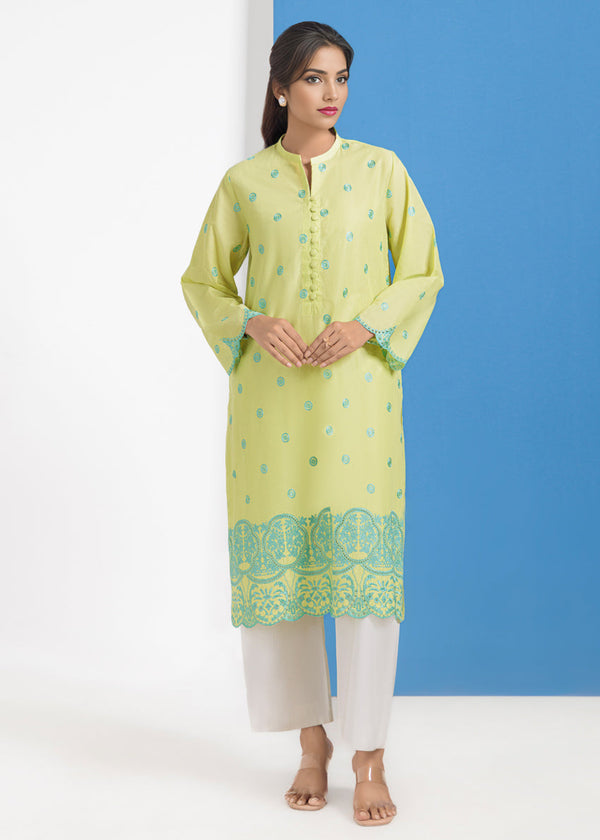 Lime-Cambric-1 Piece (WPS25SE1022)