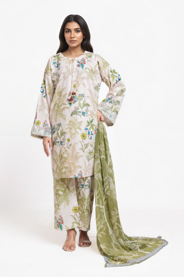 Cream-Cambric-3 Piece (WP3PPBW25B9O22)