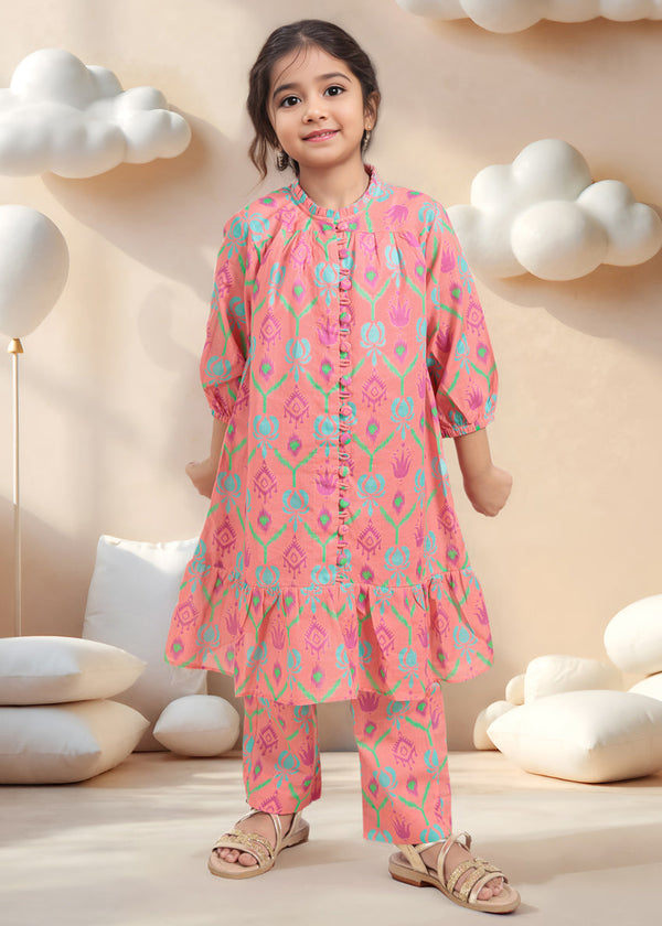 C-Pink-Cambric-2 Piece (GPS25P2052)