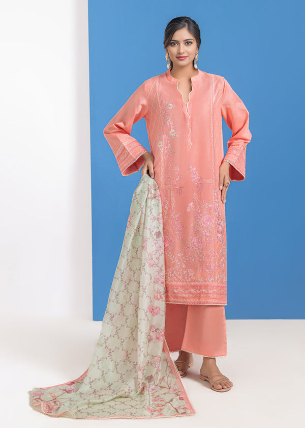 Peach-Dobby-3 Piece (WPS25SE3011)