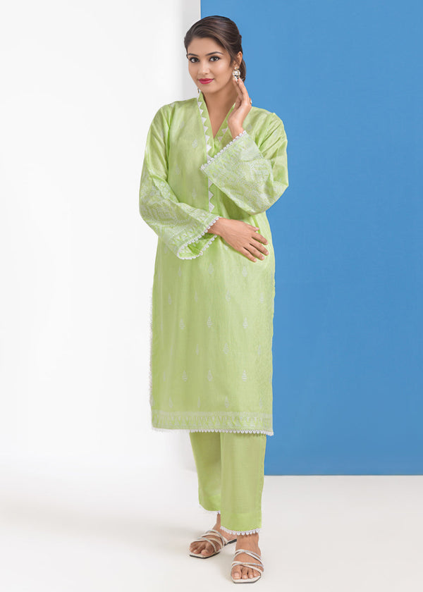 Green-Jacquard-2 Piece (WPS252DE3022)