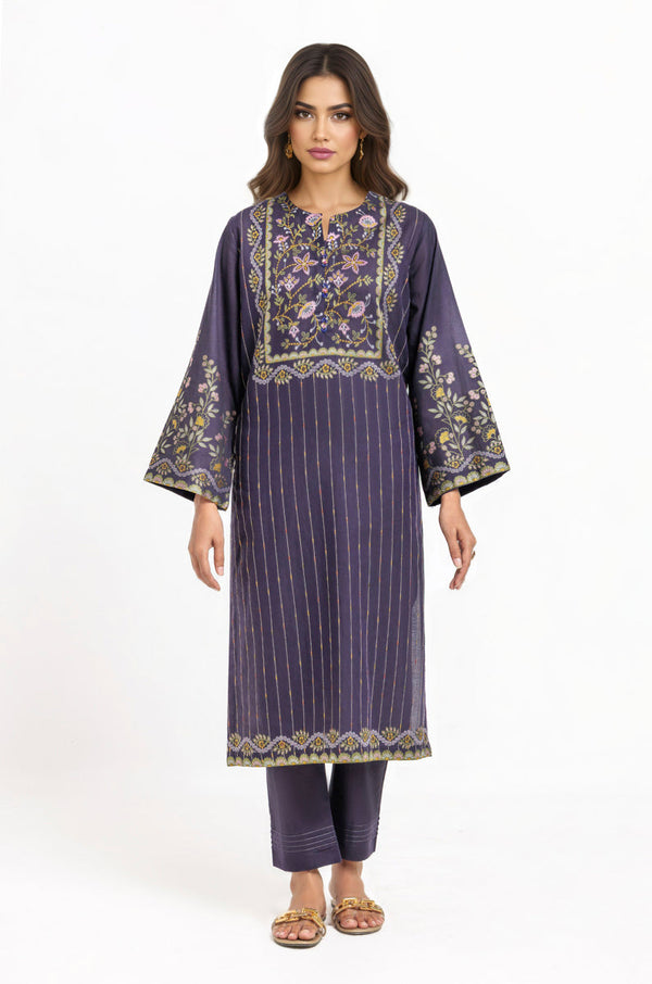 Indigo-Jacquard-2 Piece (WPS25SL2061)