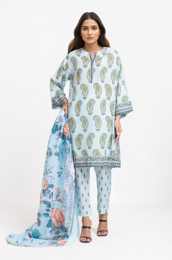 L-Blue-Poly Lawn-3 Piece (WU3PPBS25SO6J36P)