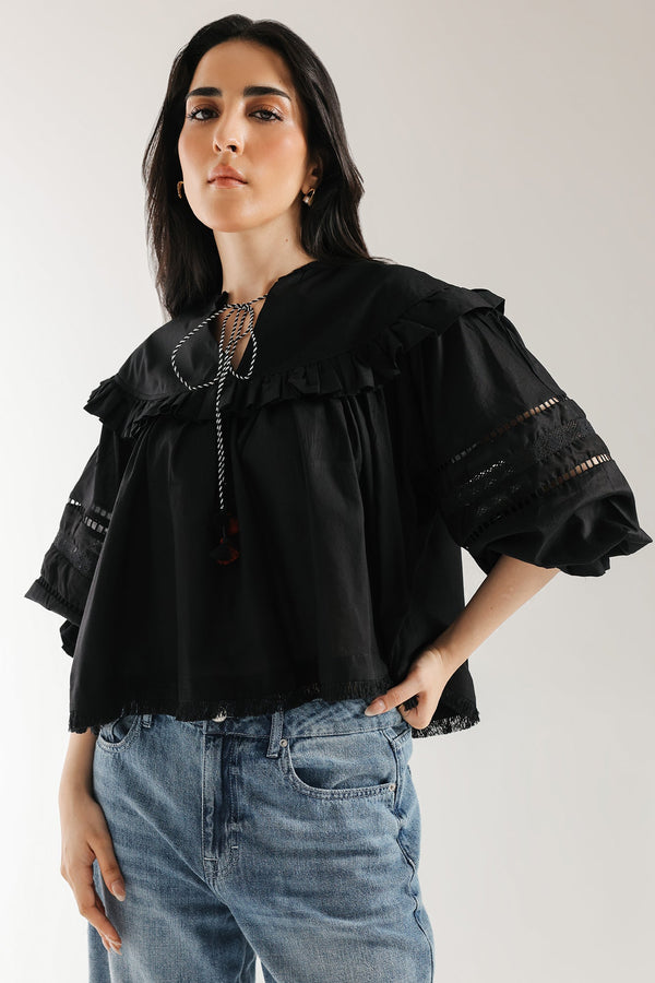 EMBROIDERED TOP (E0546/101/902)