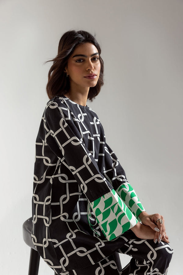 PRINTED SUIT (E0660/116/901)