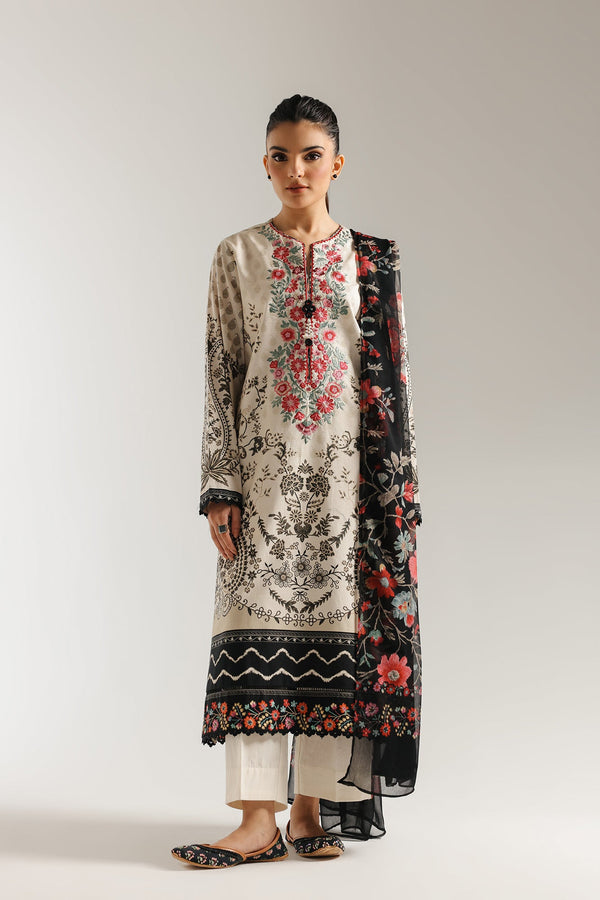 EMBROIDERED SUIT (E0728/203/814)