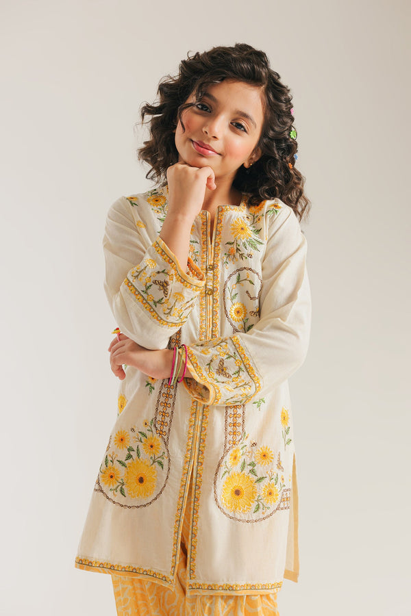 EMBROIDERED SUIT (E1043/402/002 E1043/302/002)