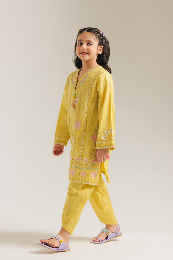 EMBROIDERED SUIT (E1075/402/101 E1075/302/101)