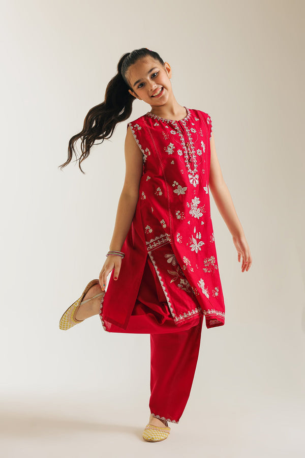 EMBROIDERED SUIT (E1077/402/304 E1077/302/304)