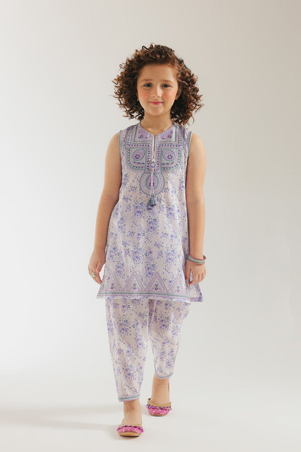 EMBROIDERED SUIT (E1238/402/002 E1238/302/002)