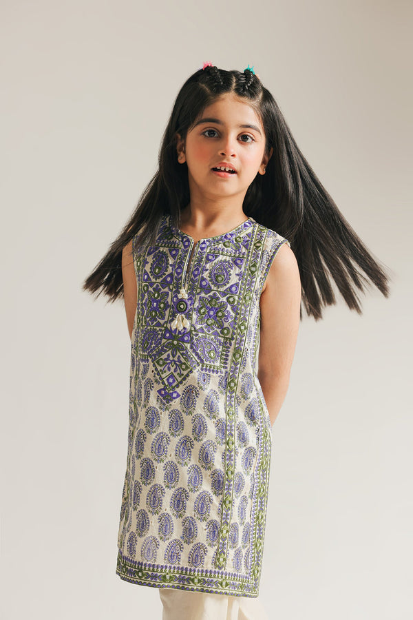 EMBROIDERED SUIT (E1239/402/002 E1239/302/002)