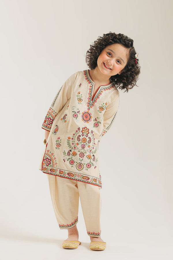 EMBROIDERED SUIT (E1359/402/002 E1359/302/002)