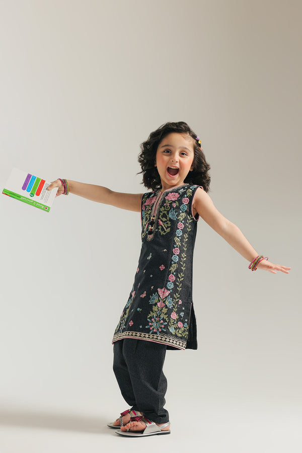 EMBROIDERED SUIT (E1365/402/901 E1365/302/901)