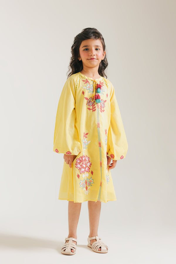 EMBROIDERED DRESS (E1417/401/106)