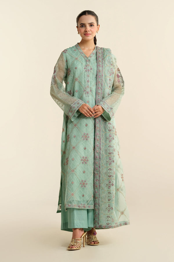 3 Piece - Embellished Suit - E1428-2
