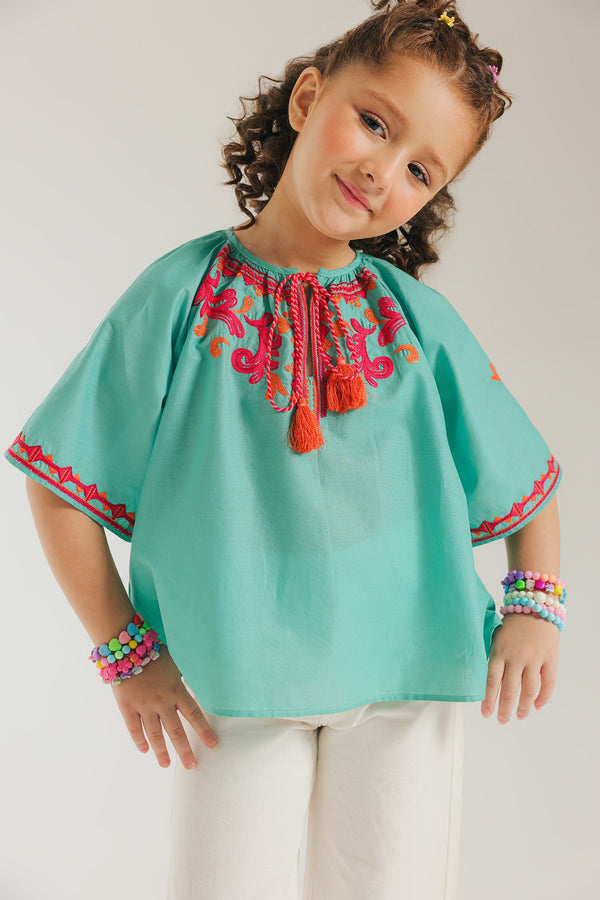 EMBROIDERED TOP (E1499/401/715)