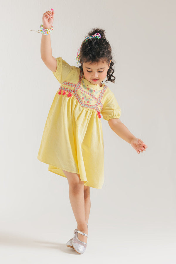 EMBROIDERED DRESS (E1556/301/101)