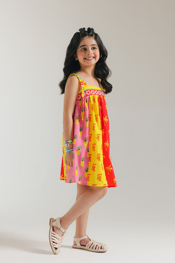 PRINTED DRESS (E1681/301/109)