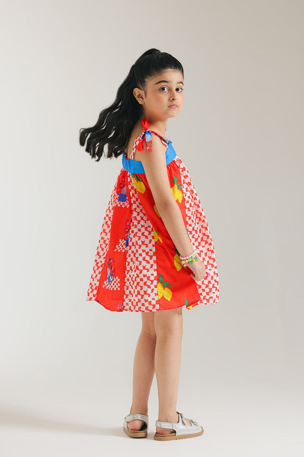 PRINTED DRESS (E1681/301/321)