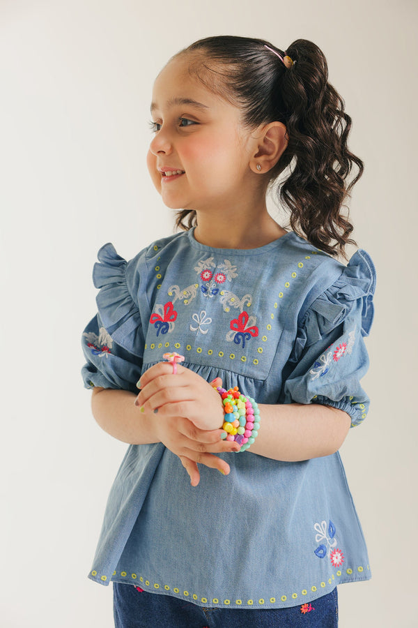 EMBROIDERED TOP (E1707/301/630)