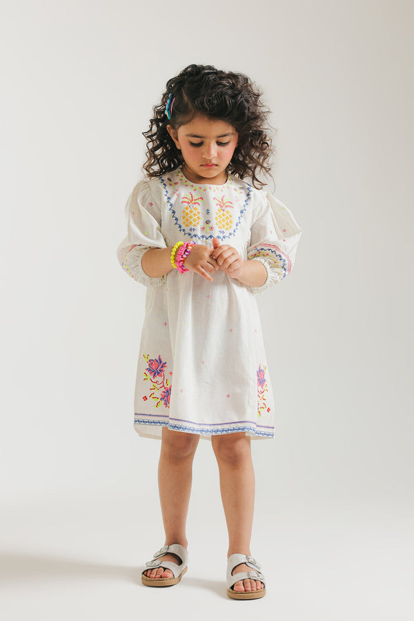 EMBROIDERED DRESS (E1759/301/001)