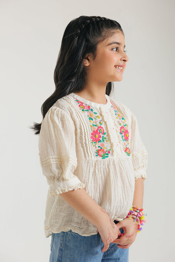 EMBROIDERED TOP (E1761/301/002)
