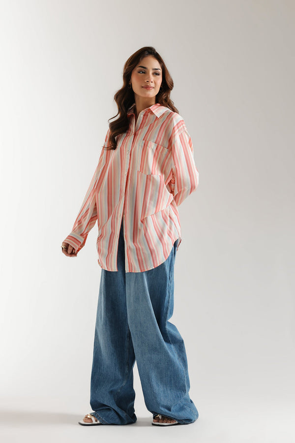 BUTTON DOWN STRIPED SHIRT (E2360/108/426)