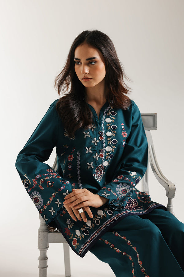 EMBROIDERED SUIT (E3605/103/602)