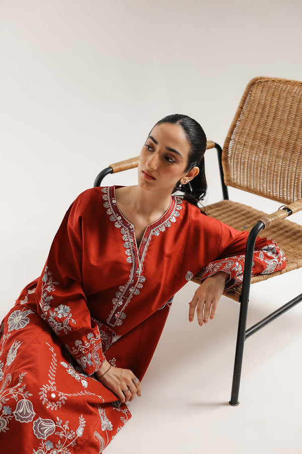 EMBROIDERED SUIT (E3619/103/415)