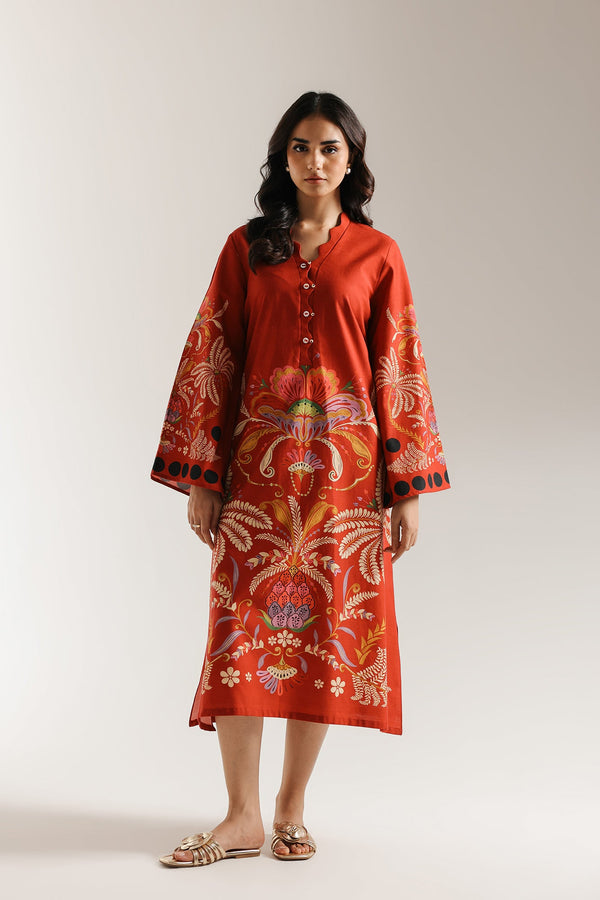 PRINTED DRESS (E6985/102/301)