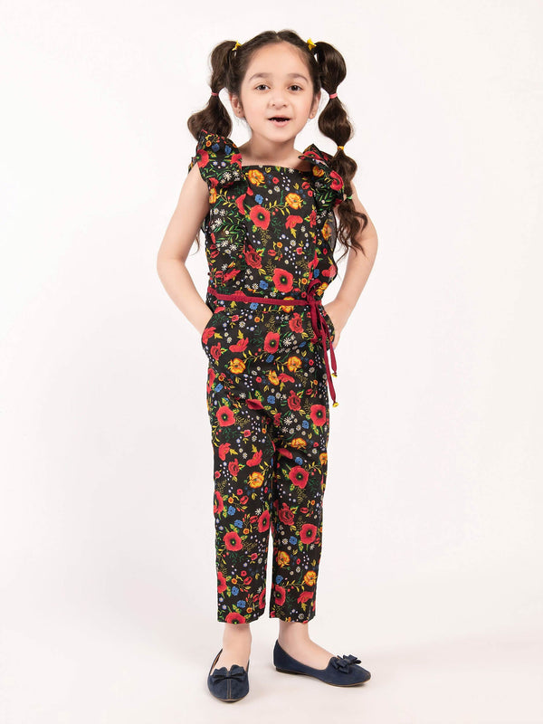 Printed Lawn Jumpsuit