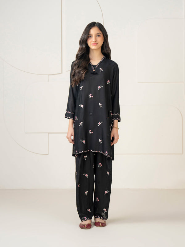 2 Piece Lawn Suit-Embroidered