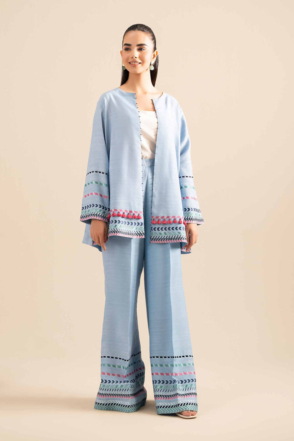 2 Piece - Embroidered Suit - FE25-85