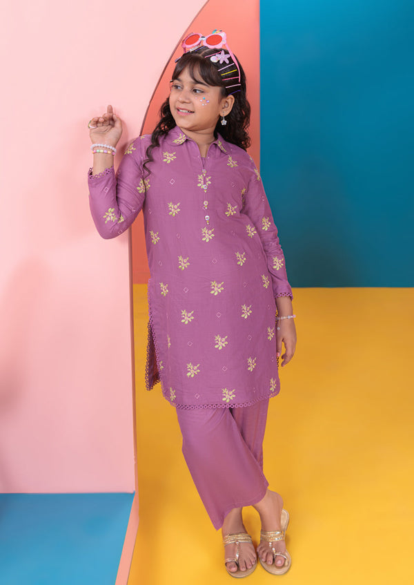 Purple-Dyed-2 Piece (G25DE2018)