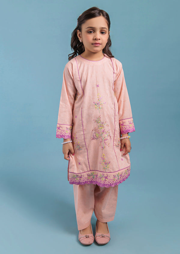 Peach-Dobby-2 Piece (G25DE2025)