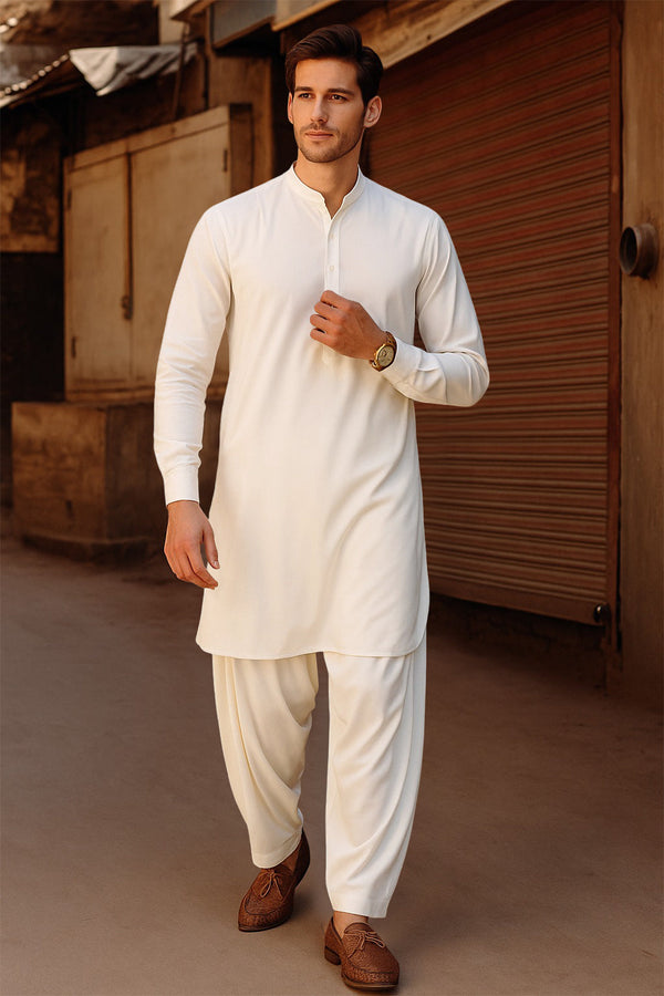 Unstitched Premium Blended Wear Suit