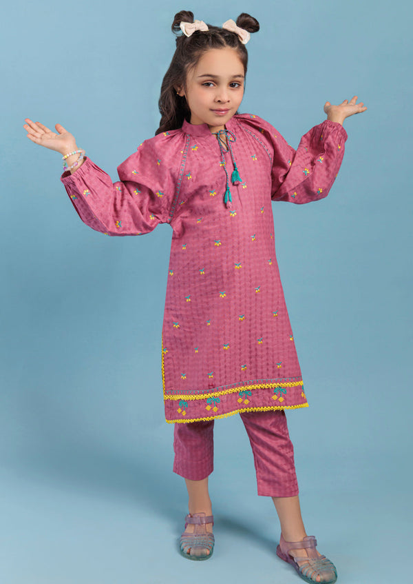 Pink-Dobby-2 Piece (GPS25DE2033)