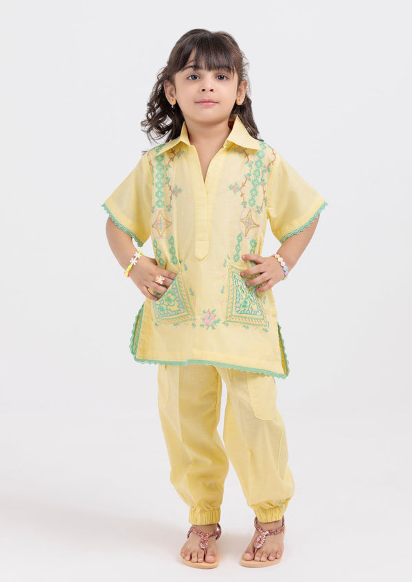 Yellow-Cambric-2 Piece (GPS25DE2048)