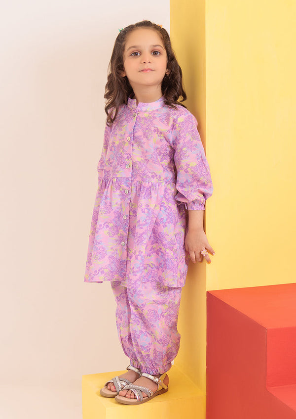 Purple-Cambric-2 Piece (GPS25P2033)