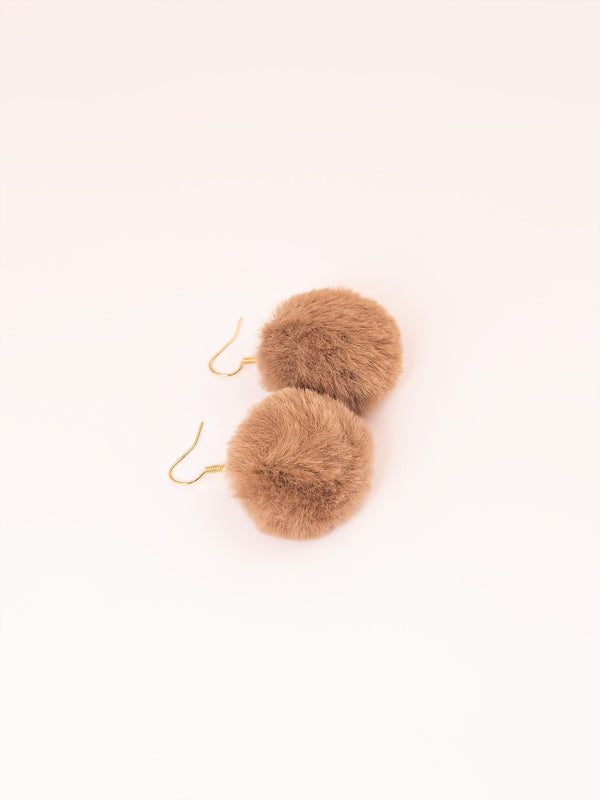 Pompom Earrings