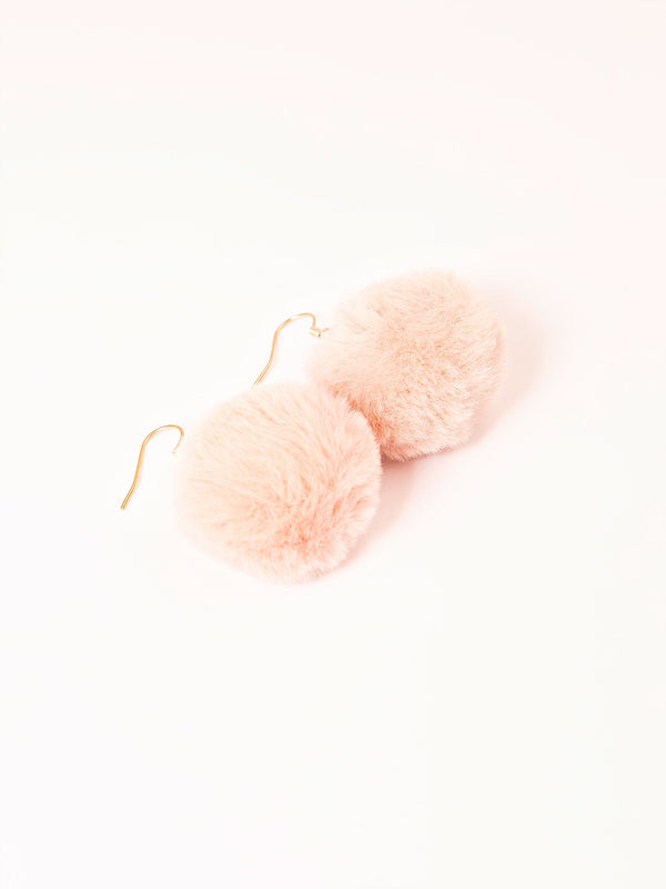 Pompom Earrings